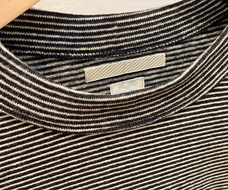 【blurhms/ブラームス】C/NAPP Border Baseball Raglan Tee